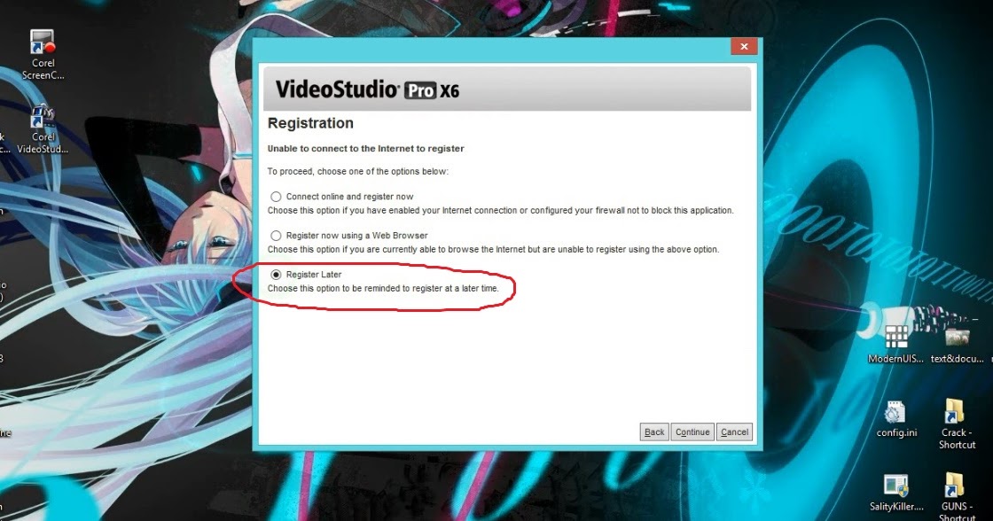corel videostudio x10 how to see my entire serial number